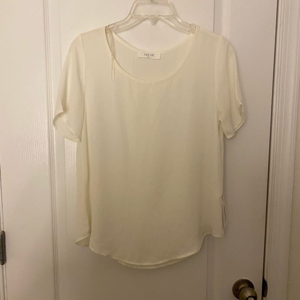 Peach Love Blouse